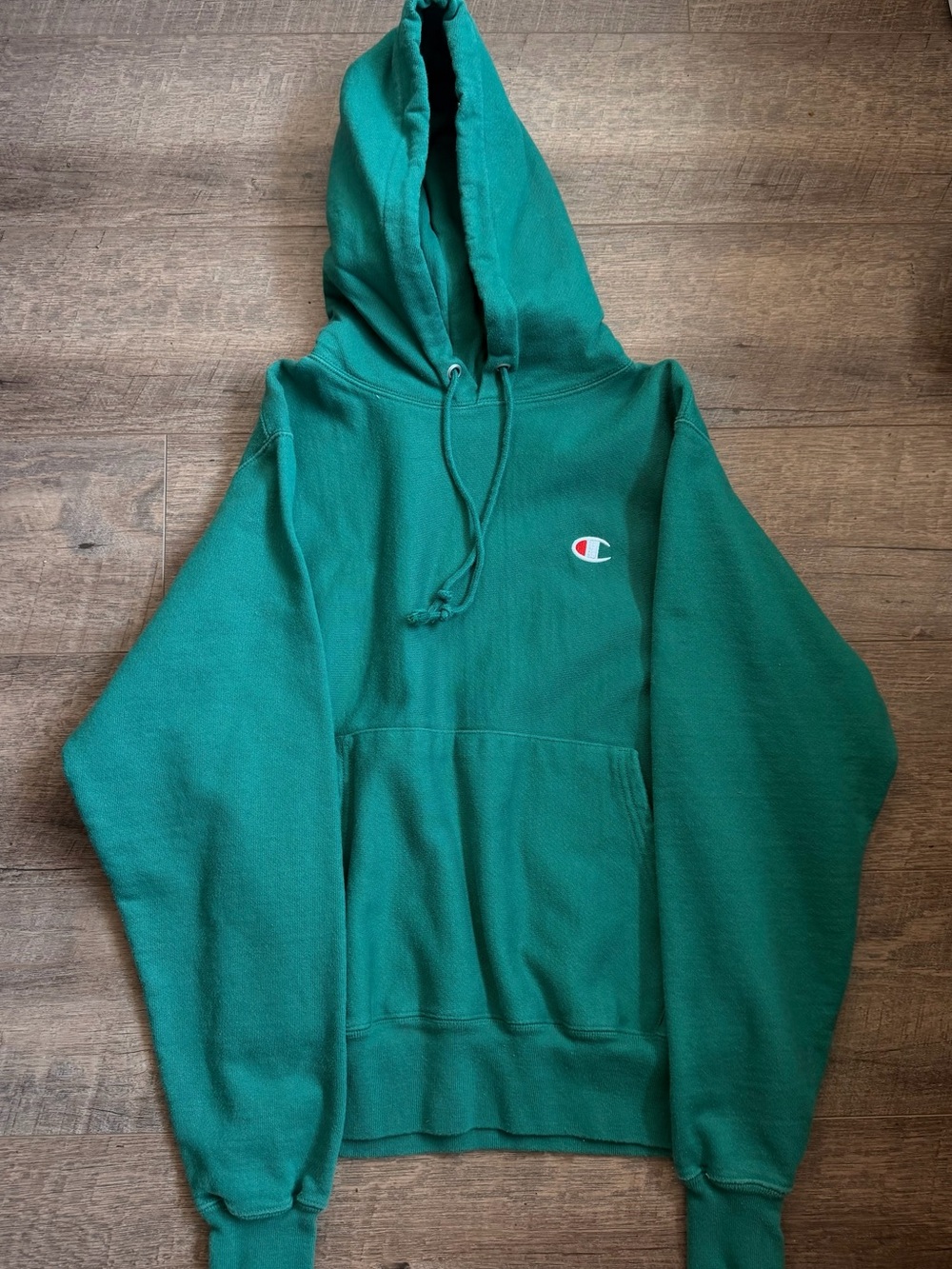 Green Champion Hoodie